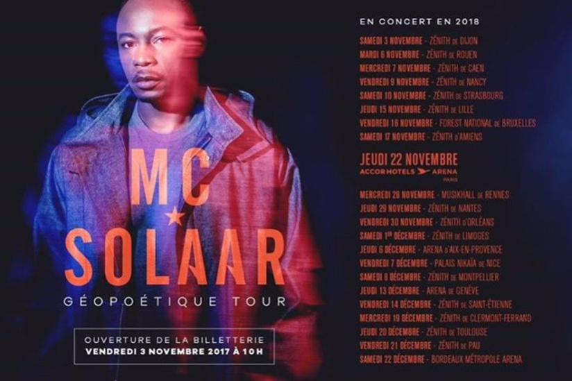 MC Solaar - Géopoétique Tour au Zénith de Montpellier