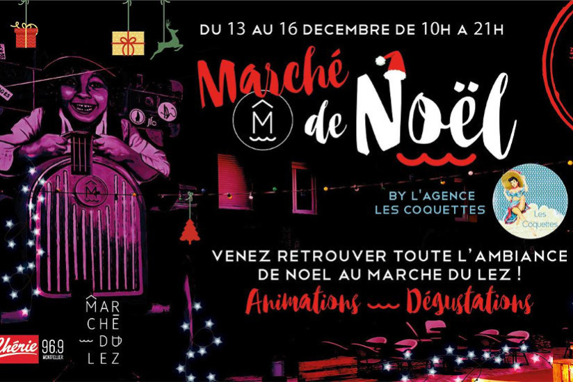 Marché de Noël au Marché du Lez