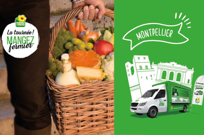 La Tournée Mangez Fermier à Montpellier