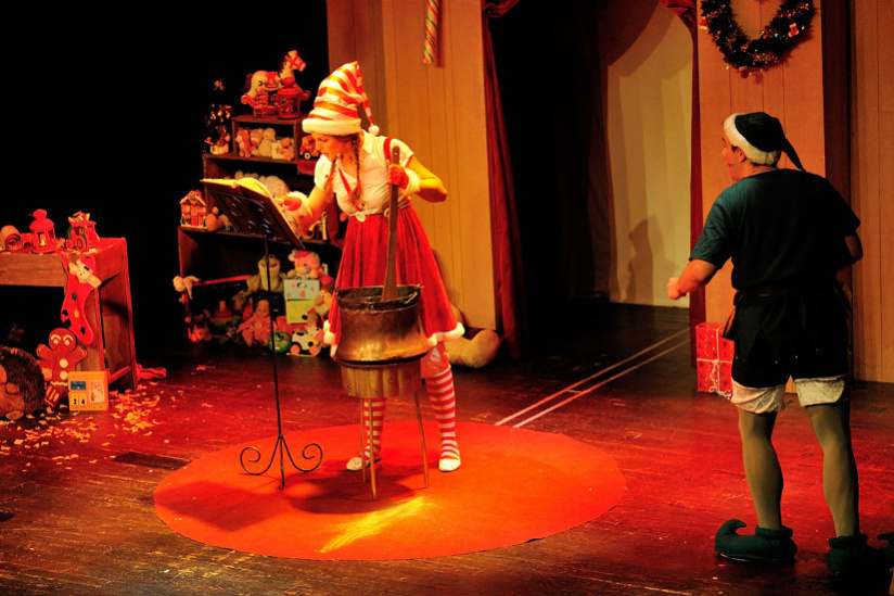 Pagaille dans l'Atelier du Père Noël