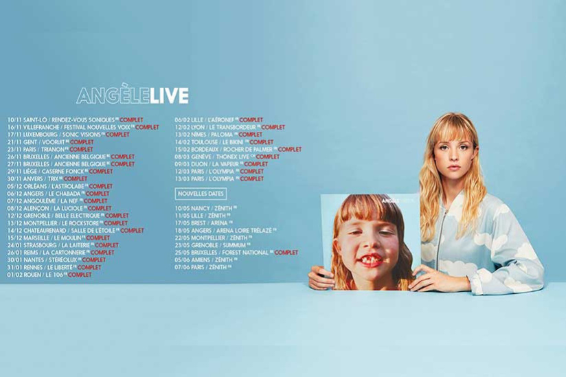 Angèle en concert au Zénith Sud de Montpellier