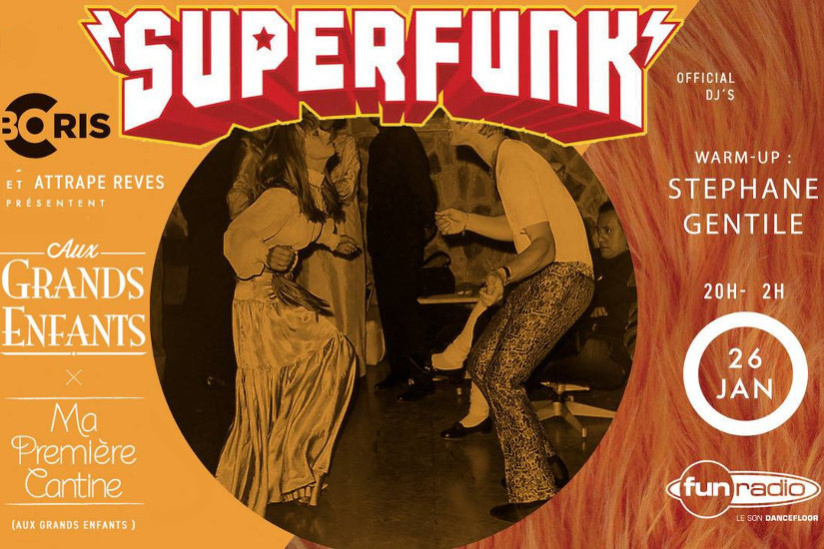 Soirée SuperFunk à Ma Première Cantine