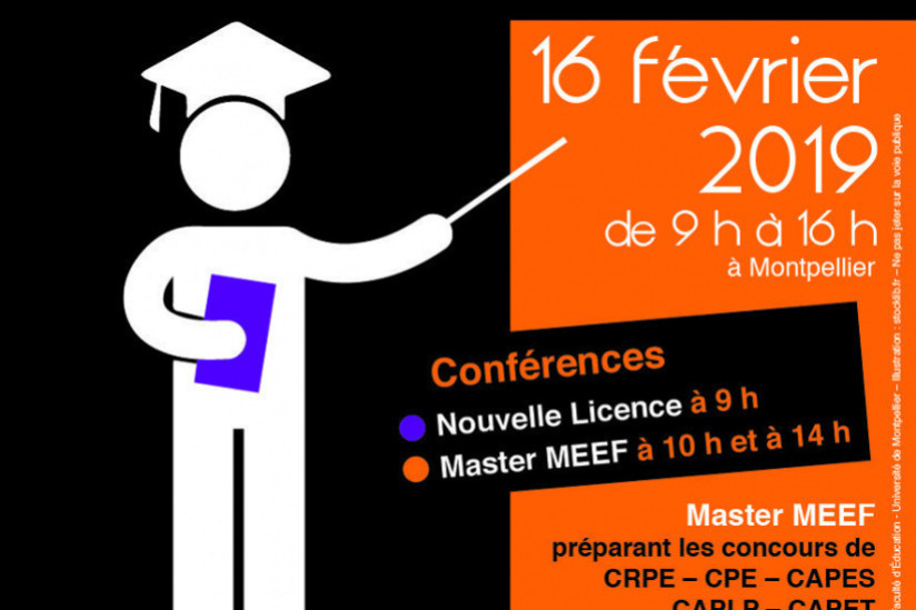 Journée Portes Ouvertes de la Faculté d'Education de Montpellier