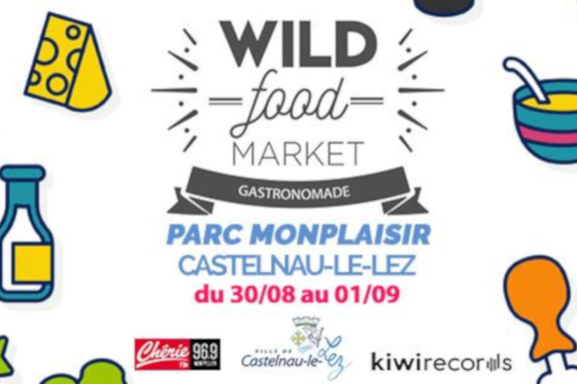 Wild Food Market - Festival de Foodtrucks au Parc Montplaisir de Castelnau-le-Lez