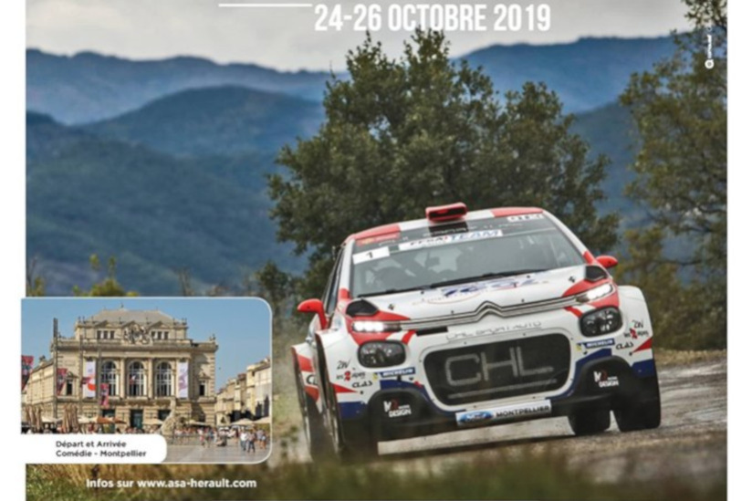 Départ et arrivée du Rallye Critérium des Cévennes à Montpellier