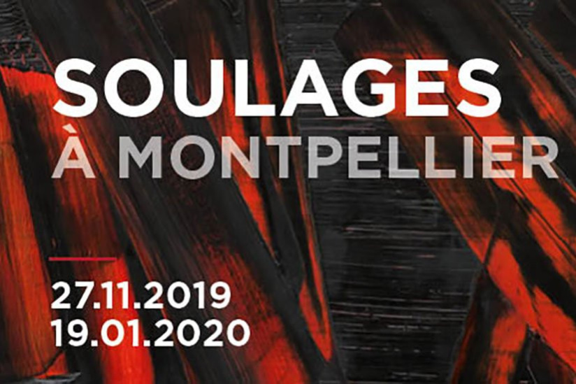 Exposition Pierre SOULAGES au Musée Fabre de Montpellier