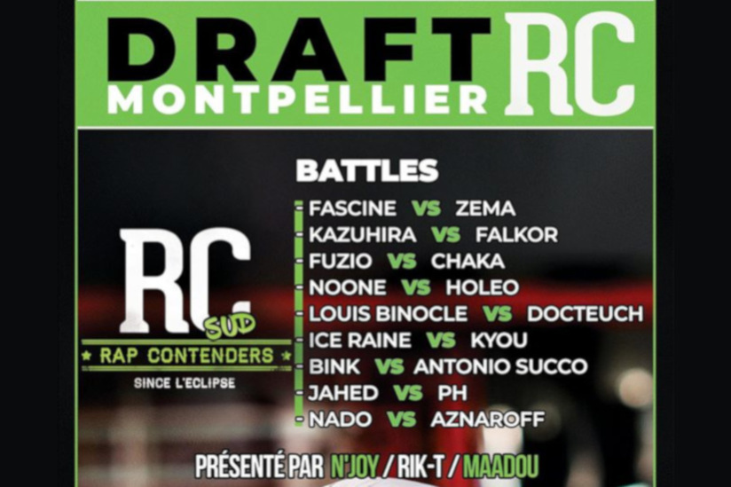 Draft Rap Contenders Sud 