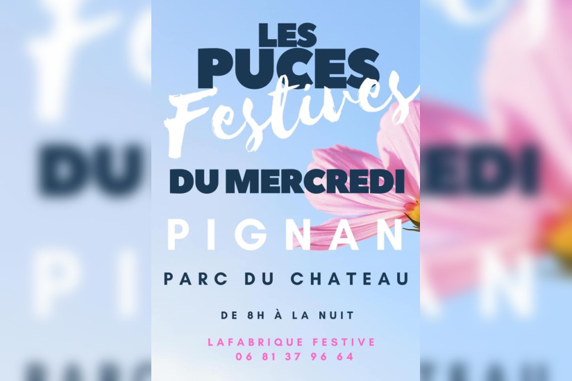 Les Puces festives du mercredi à Pignan