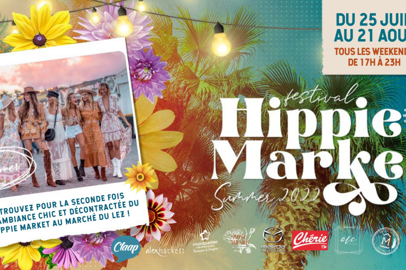 Hippies Market au Marché du Lez