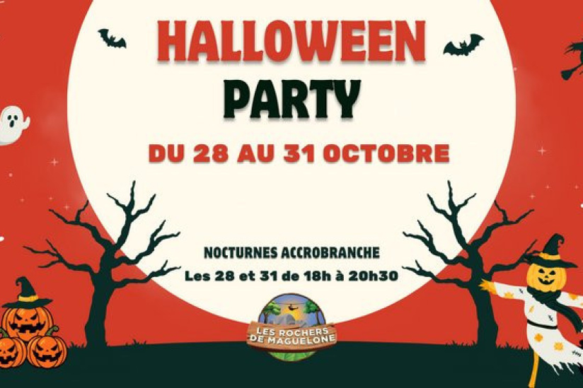 Halloween Party au Parc Explor des Rochers de Maguelone