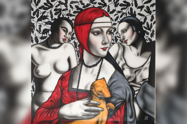 La Dame à l'Hermine,Jean-Paul BOCAJ