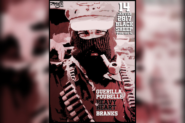 Guerilla Poubelle Heavy Heart Branks