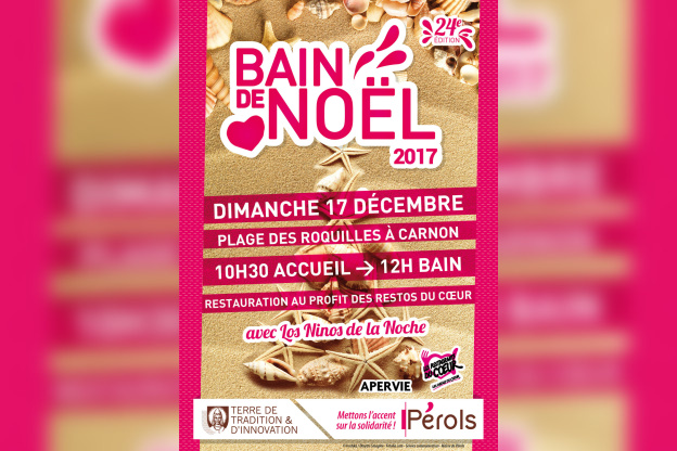 Bain de Noël à Pérols