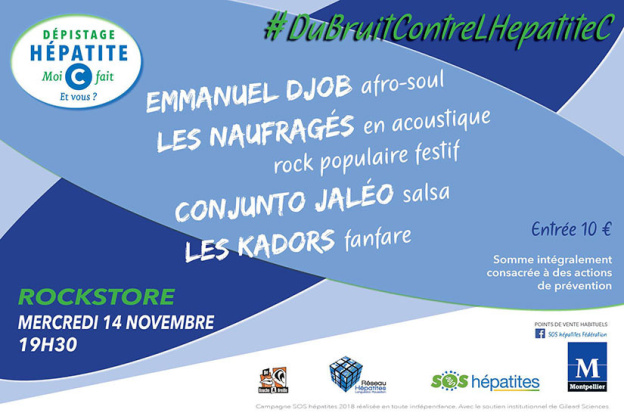 Concert caritatif Du Bruit Contre l'Hépatite C