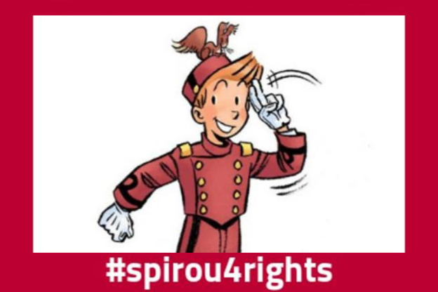 Exposition Spirou4Rights : la BD au Service des Droits de l'Homme