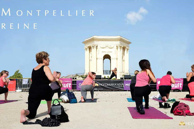 Ho'omaka'ana Yoga Montpellier vous invite à un cours de yoga géant pour la Montpellier Reine