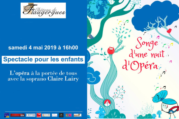 Songe d'une nuit d'Opéra - Spectacle pour enfant au Château de Flaugergues
