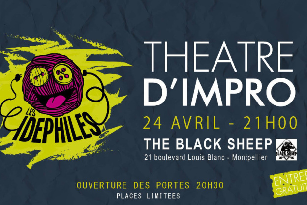 Théâtre d'Improvisation au Black Sheep de Montpellier