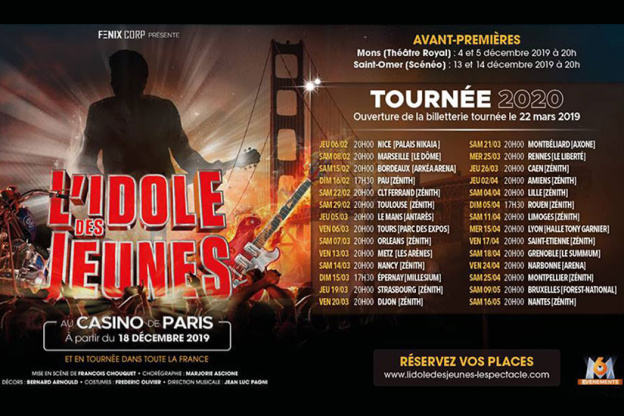 L'Idole des Jeunes - Spectacle Hommage à Johnny Hallyday