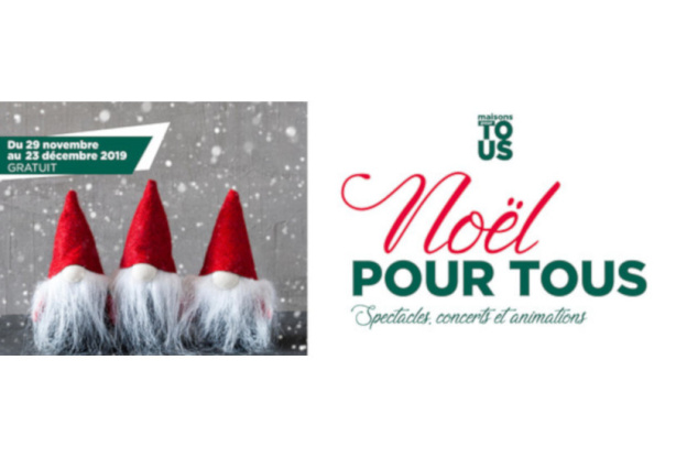 Noël pour tous - Spectacles gratuits pour petits et grands