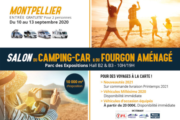 Salon du Camping-car et du Fourgon aménagé de Montpellier