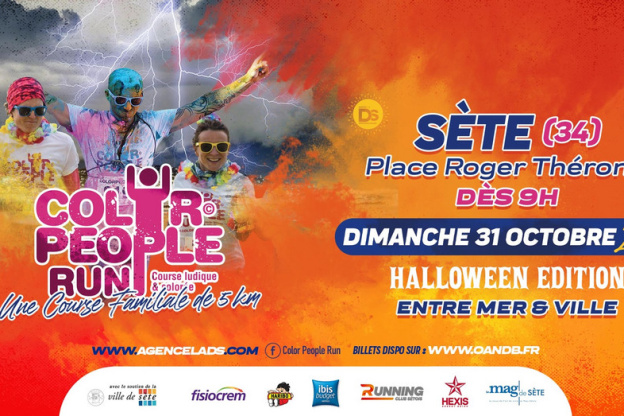 HalloweenColor People Run Sète 2021