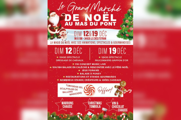 Le Grand Marché de Noël au Mas du Pont