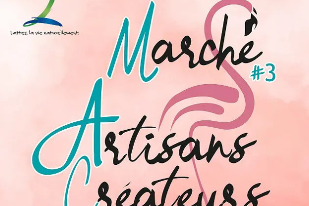 Marché d'artisans Créateurs Lattes centre