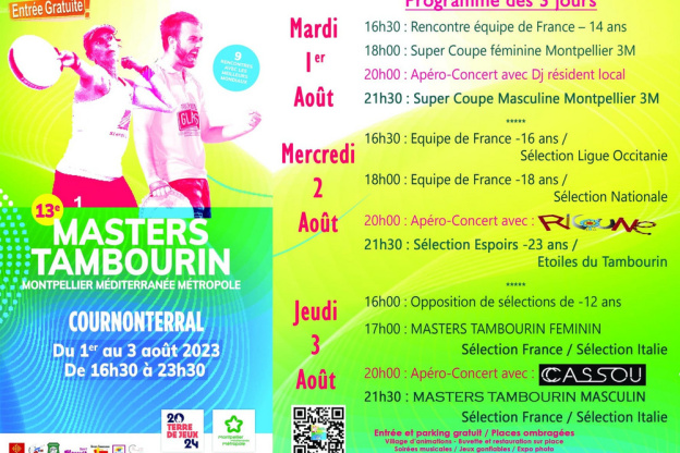 Masters Tambourin 3M