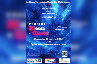 Concert du Chioeur universitaire de Montpellier 