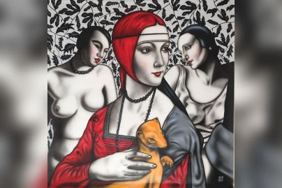 La Dame à l'Hermine,Jean-Paul BOCAJ