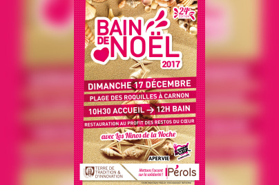 Bain de Noël à Pérols