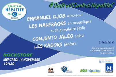 Concert caritatif Du Bruit Contre l'Hépatite C