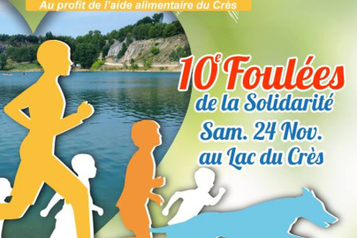 10ème Foulées de la Solidarité au Lac du Crès