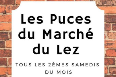 Les puces du Marché du Lez