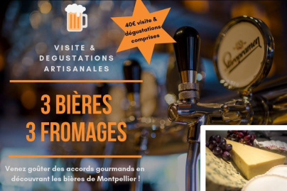 Visite & dégustations de bières artisanales et de fromages