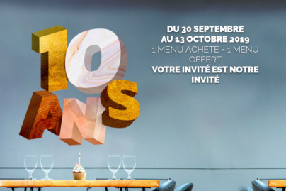 Tous au Restaurant - 1 menu acheté = 1 menu offert