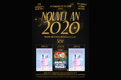 Soirée du nouvel an - Théâtre - Sète 