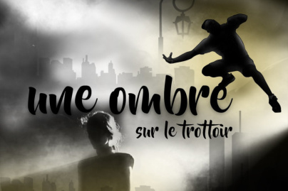 Une ombre sur le trottoir