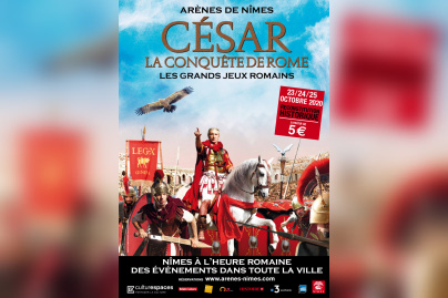Les Grands Jeux Romains - Les 10 ans - César la Conquête de Rome - aux Arènes de Nîmes 