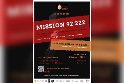 City Raid au profit du Secours Populaire