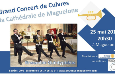 GRAND CONCERT DE CUIVRES EN LA CATHEDRALE DE MAGUELONE