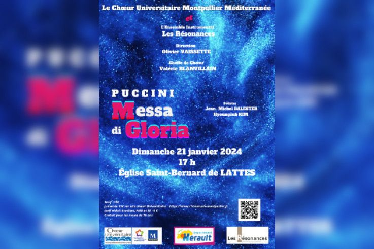 Concert du Chioeur universitaire de Montpellier 