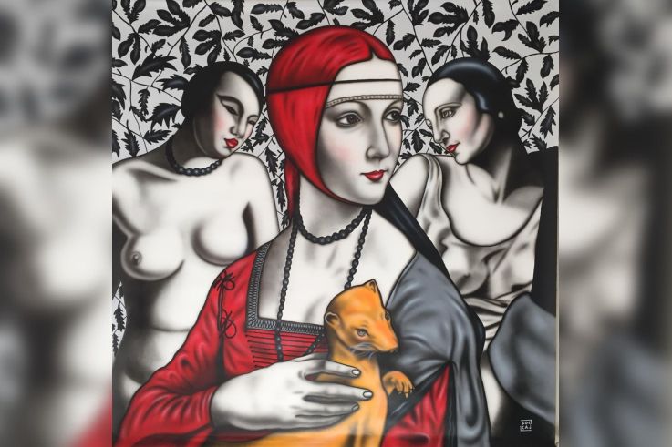 La Dame à l'Hermine,Jean-Paul BOCAJ