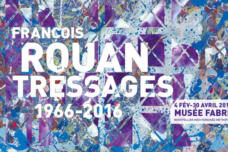 François Rouan, Tressages au Musée Fabre