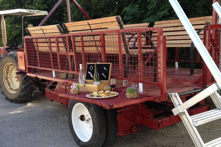 Le TractoTour au Domaine de Brunet