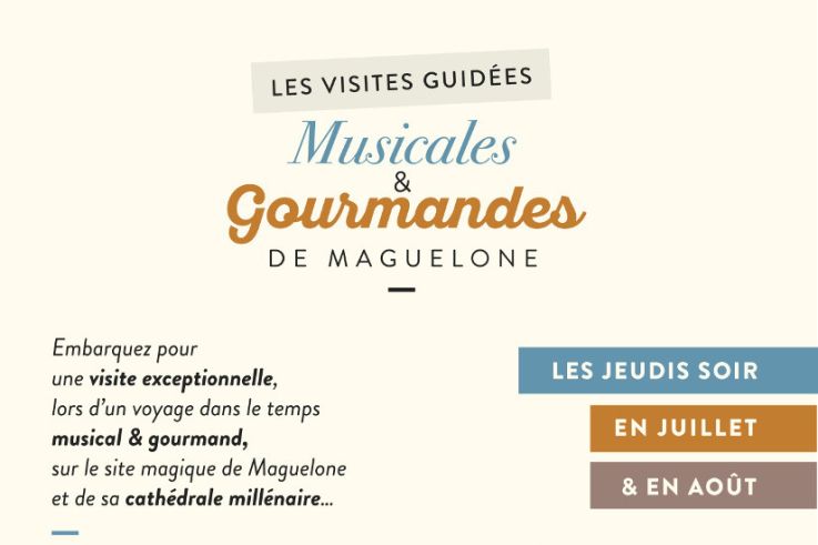 Les Visites Guidées Musicales et Gourmandes de Maguelone