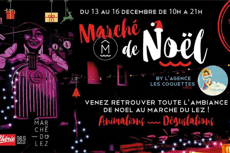 Marché de Noël au Marché du Lez
