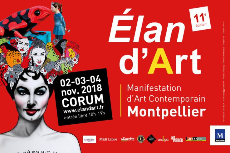 Elan d'Art - Manifestation d'Art Contemporain au Corum de Montpellier