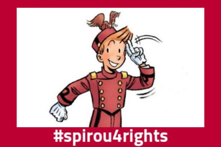 Exposition Spirou4Rights : la BD au Service des Droits de l'Homme